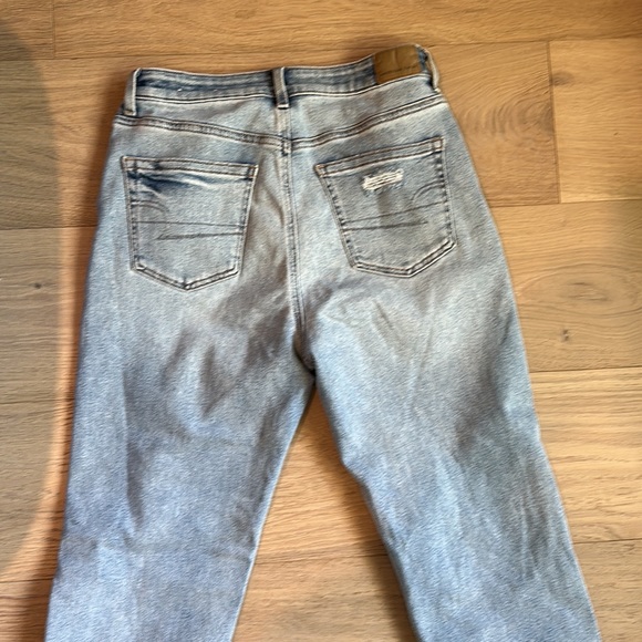 AE destroyed denim- long length - Picture 5 of 8